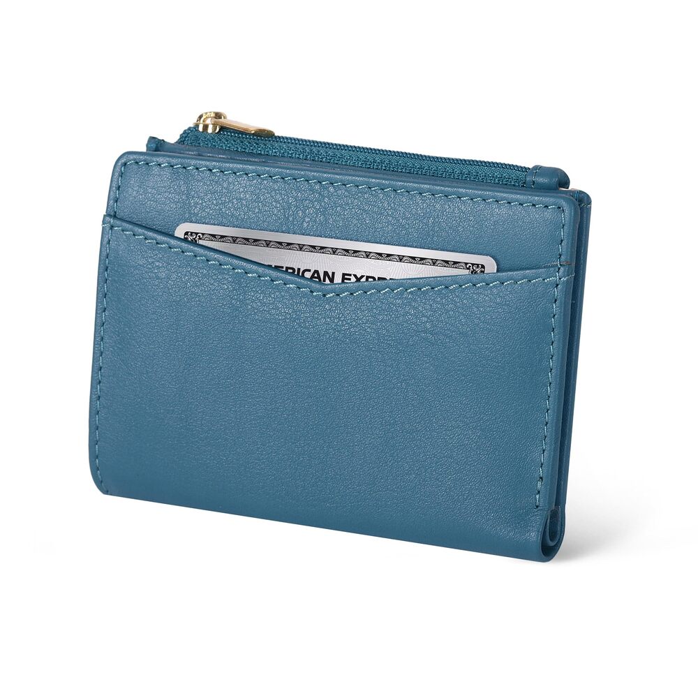 8039 Leather Wallet - Small RFID Coin Purse Credit Card & ID Holder , Gift